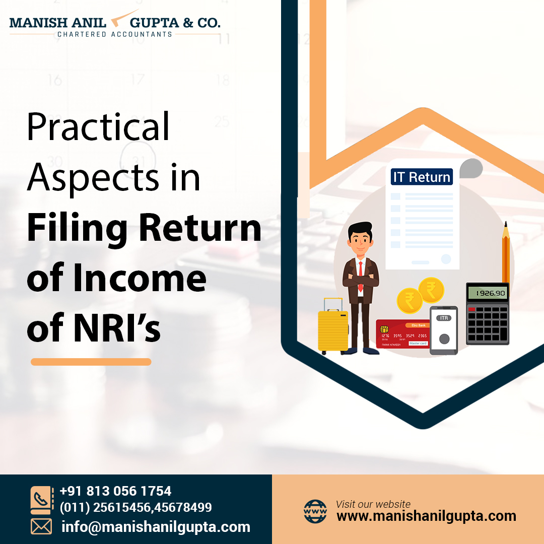 Practical Aspects in Filing Return of Income of NRI's